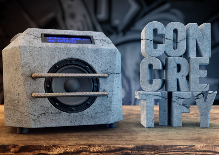 Concretify motion design and 3D experiments case study still frame 1