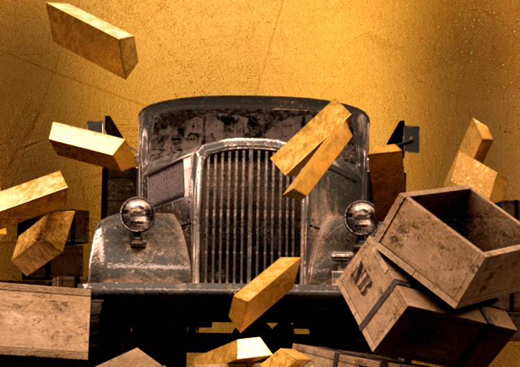 Gold Run – DeepScreen Advertising 3D animation and product visuals case study still frame 1