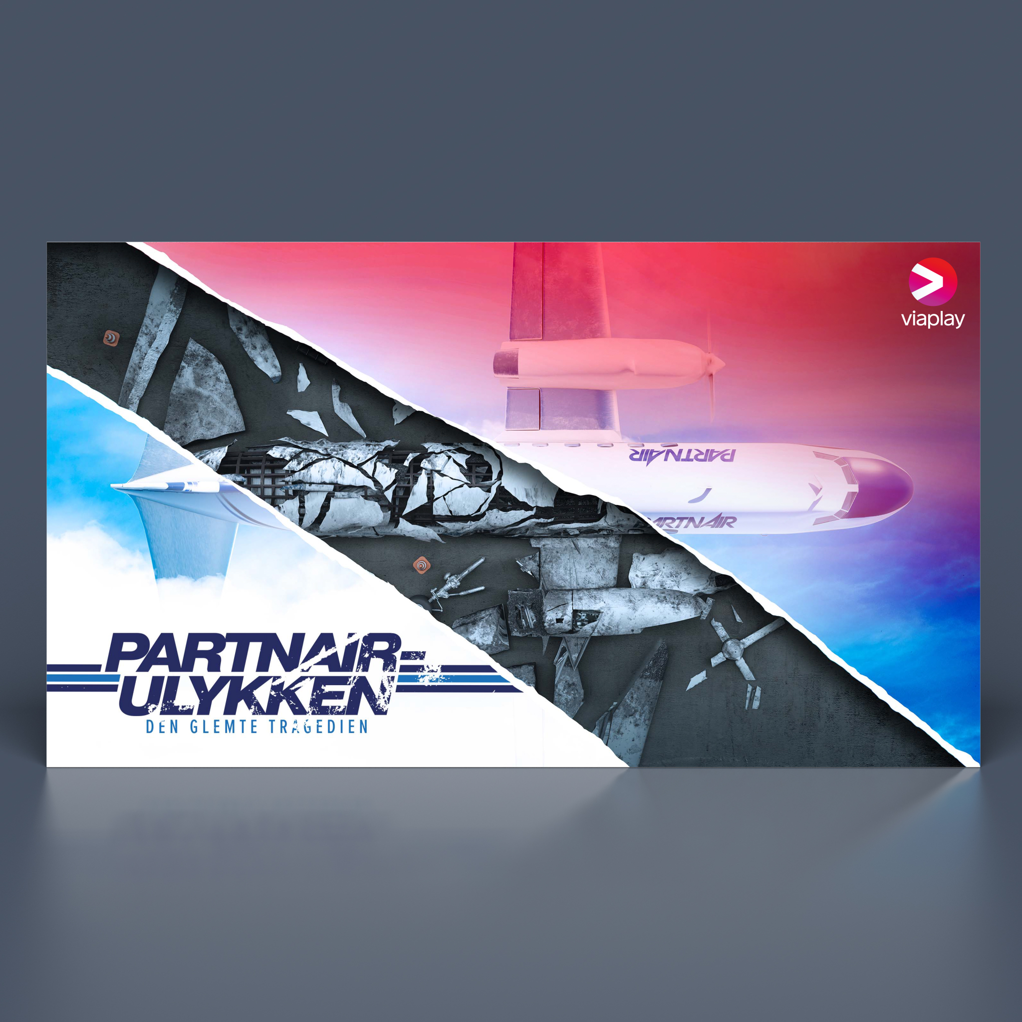 Partnair – The Forgotten Tragedy motion design and campaign visuals case study still frame 1