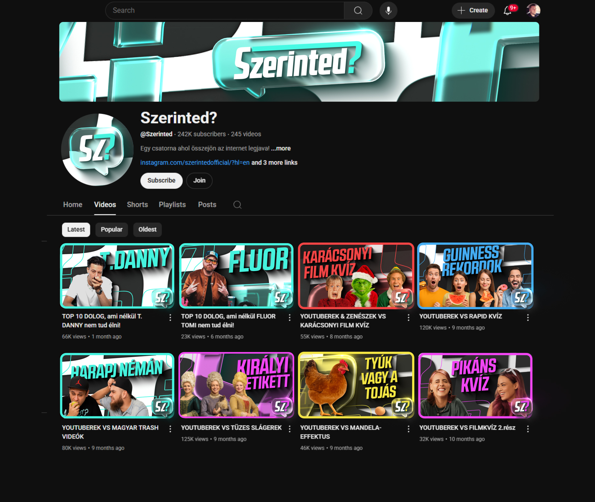 Szerinted? branding and key art case study still frame 5