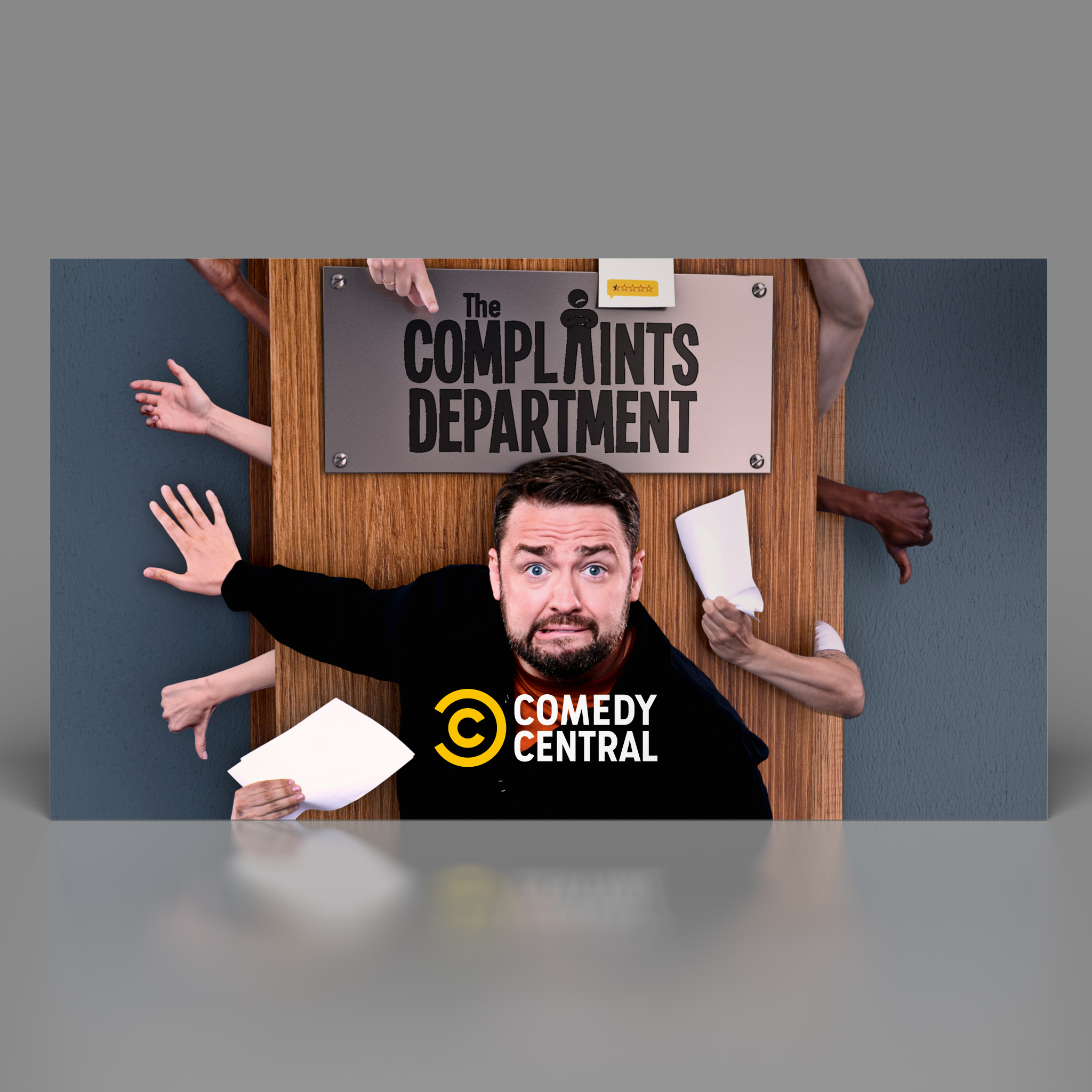 The Complaints Department motion design and campaign visuals case study still frame 1