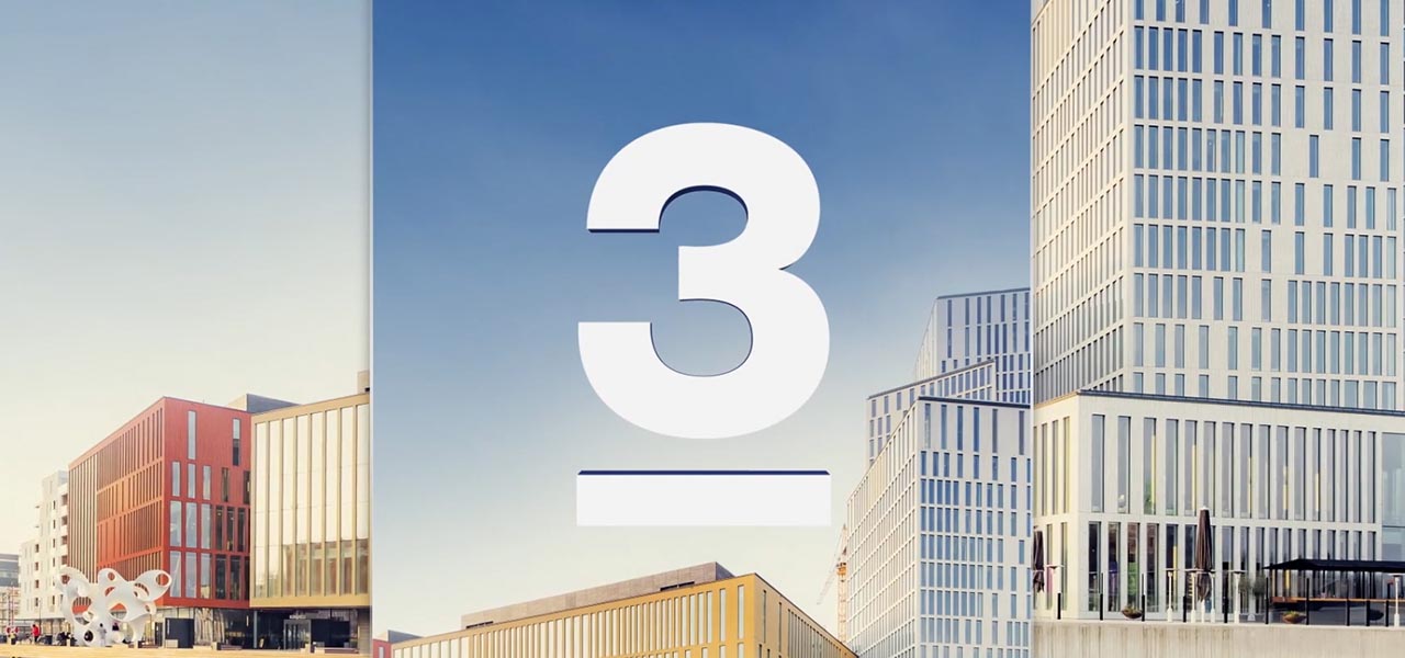 TV3 Sweden Rebrand branding and key art project hero image