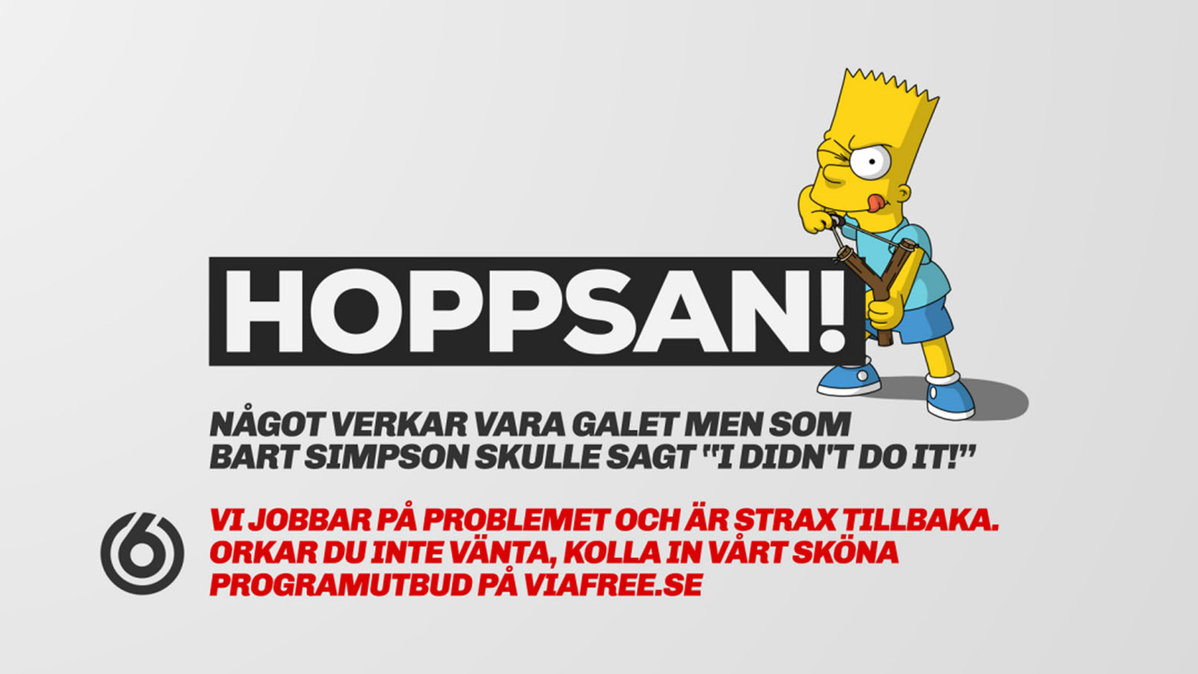 TV6 Sweden Channel Rebrand branding and key art case study still frame 5
